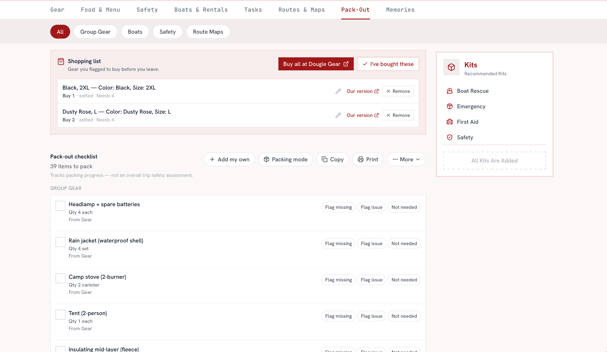 One click sends everything to your store cart